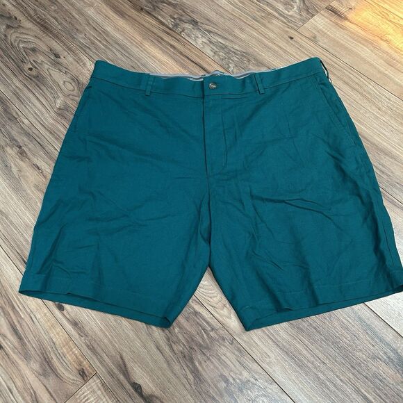 NWT Walter Hagen Mens Clubhouse Linen Golf Shorts Green Inseam 9" Size 40 - Picture 1 of 10